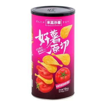 Bengo Shawu Tomato Flavor Potato Chips 110G